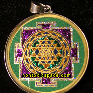 Sri Yantra Mandala Pendant